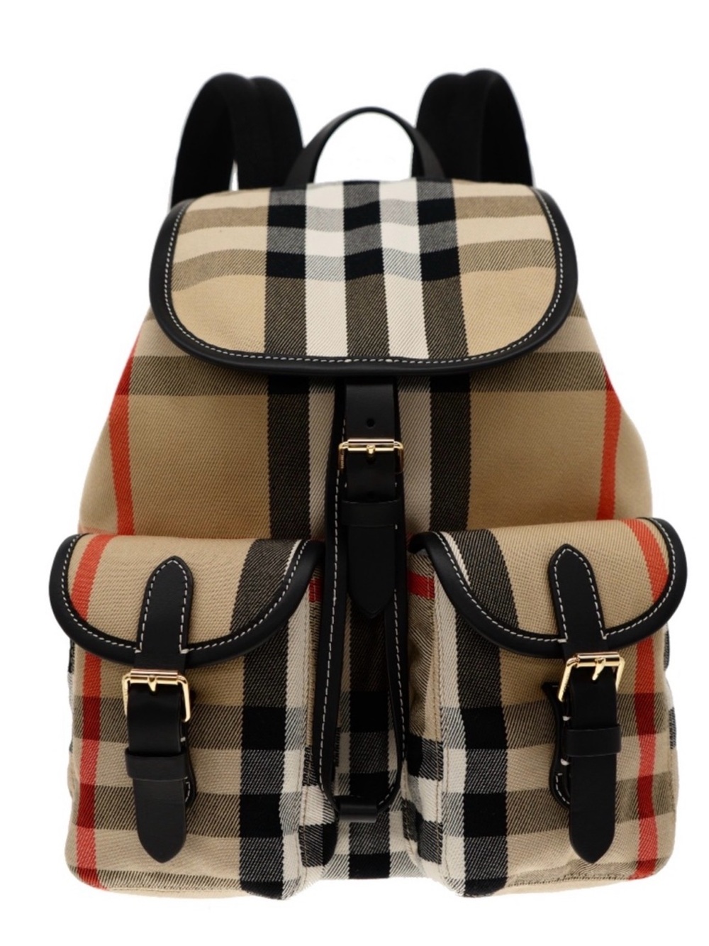 BURBERRY CHECK ENFIELD BACKPACK
